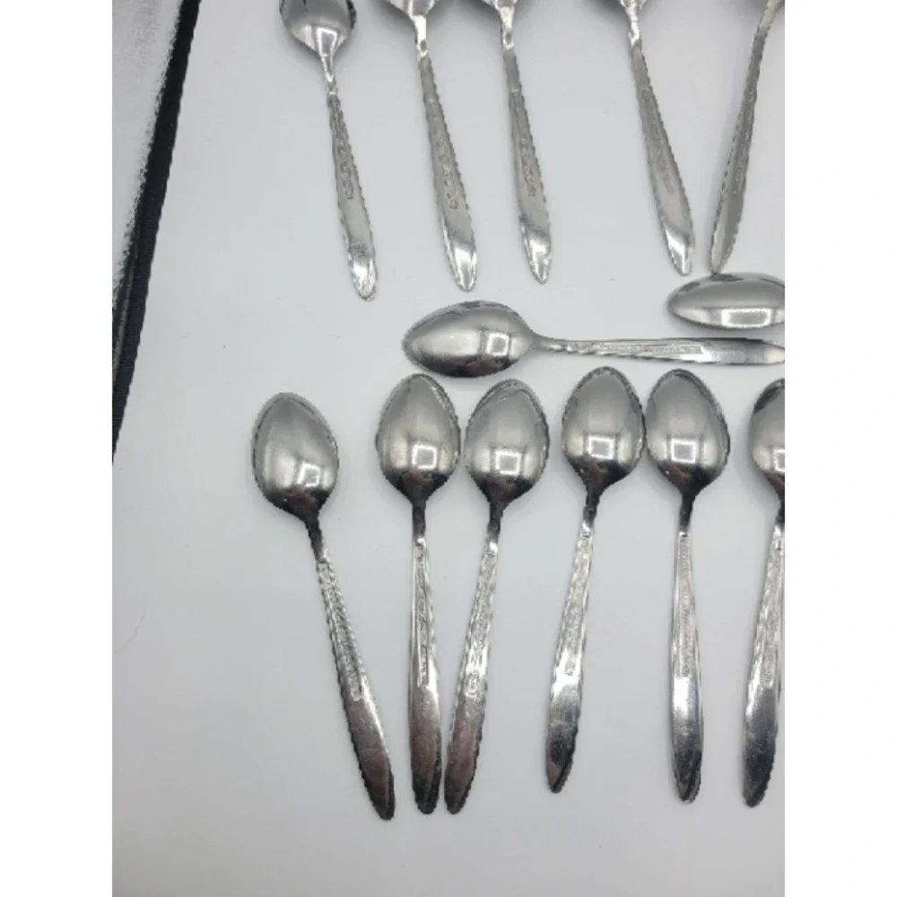 Stanley Roberts Florentine Rose stainless steel 16 tsp‎ 8 tbsp (24)